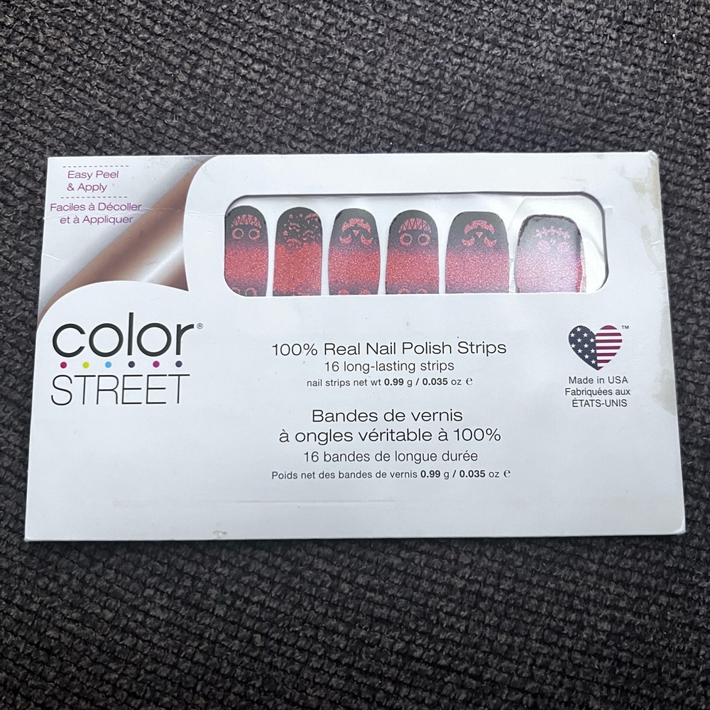 Color Street Halloween Nail Polish Strips Pumpkin To Talk About